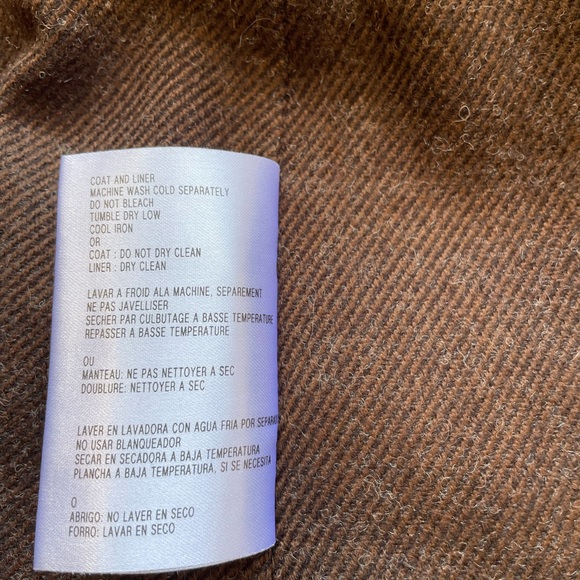 Michael Kors Animal Print Trench Coat size XS Removable Liner Button Front Belt - Picture 7 of 13